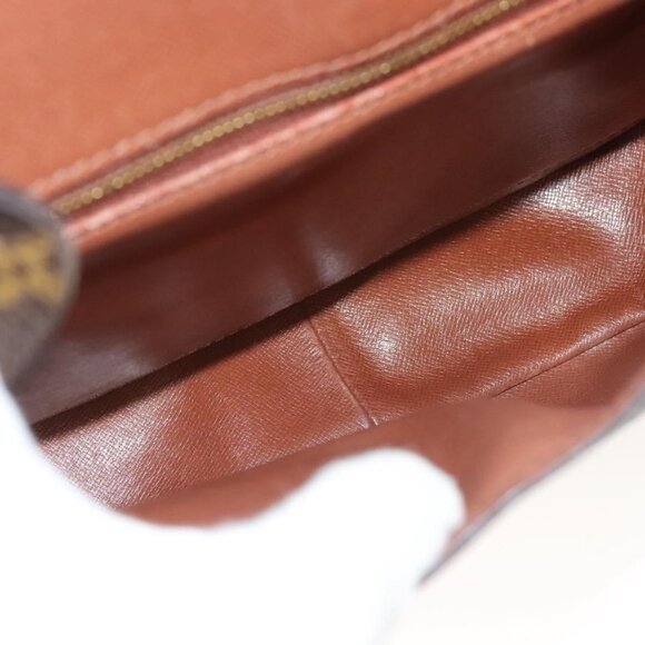 Authentic LOUIS VUITTON Monogram Saint Cloud GM Shoulder Bag M51242 LV - Picture 2 of 16